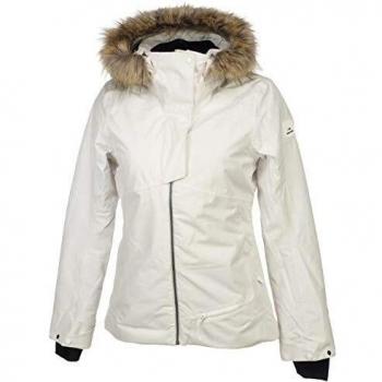 Eider Therocksjkt2w - Chaqueta para mujer, Mujer, Abrigo de vestir, EIV4529-0020, blanco, blanco, extra-large