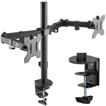 Soporte de Mesa para Pantalla MacLean MC-884 Negro 32