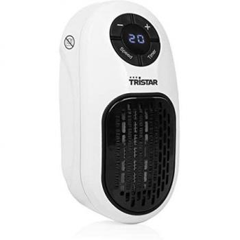 Tristar KA-5084 Calefactor de enchufe – Temporizador programable – 400 W, Color Blanco