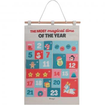 Calendario de Adviento de tela Mr Wonderful: The most magical time of the year