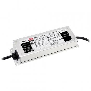Driver LED Mean Well ELG-100-48AB-3Y 96W 48V CC 2000mA Dimmer 3 en 1 IP65