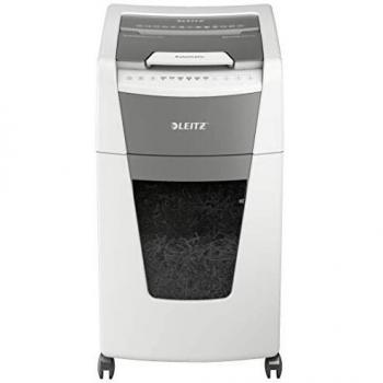 Destructora Automática de Oficina Leitz IQ 300 Autofeed P5 - Tritura 300 Hojas - Silenciosa, Limpia y Segura - Micro Corte Din P5