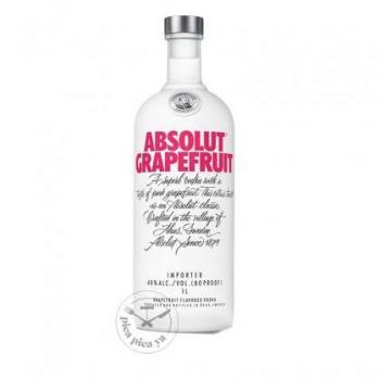 Absolut Grapefruit Vodka 40% ABV 1L