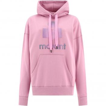Isabel Marant Étoile Women's Mansel Hoodie in Light Pink, Size S