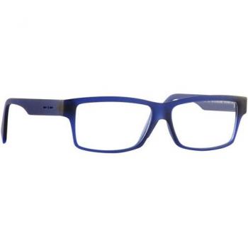 Italia Independent II 5016 022.000 Men's Eyeglasses Blue Size 54 - Frame Only, Blue Light Block Available
