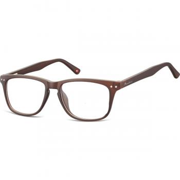 Montana Eyewear MA60 MA60B Armazones para Hombre Marrones con lentes recetados de 53 mm
