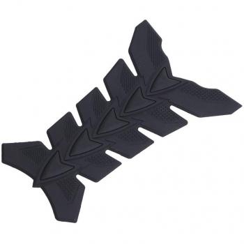 WANOOS Pegatina 3D protectora para personalizar tapa de depósito de combustible de motocicletas, de caucho.