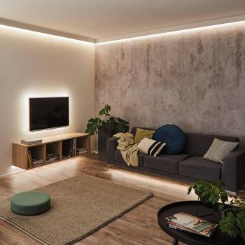 Tira LED Paulmann MaxLED 250 de 1m Blanco Cálido IP20 2700K 4W