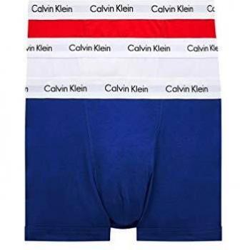 Calvin Klein Underwear Men's Pack of 3 Trunk Boxer Shorts