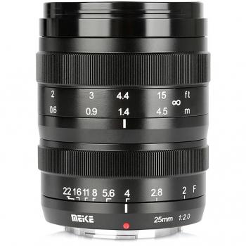 Meike 25mm f/2.0 MK Lens for Canon M Mount