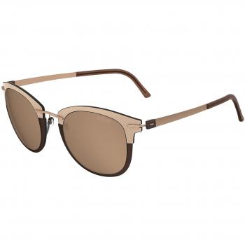 Silhouette Infinity Collection Unisex Sunglasses 8171 Rose Gold/Brown One Size