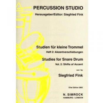 Studies for snare drum vol. 2