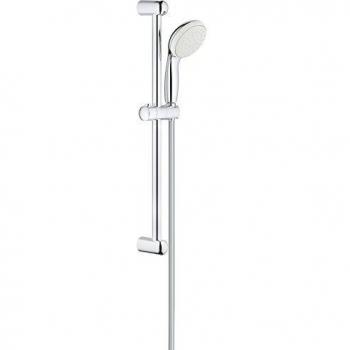 Grohe Tempesta 100 - Conjunto de barra de ducha 1 chorro, color cromo