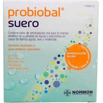 PROBIOBAL Suero Oral con Probióticos, 10 Sobres