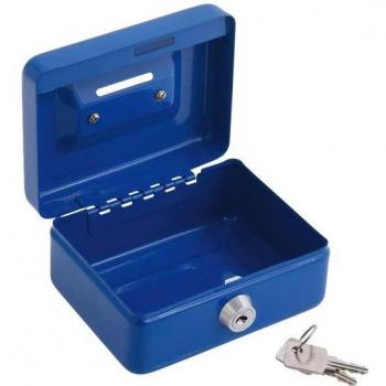 Caja Caudales Wolfpack Profesional Nº 0 Pintada 125x90 mm con Ranura para Hucha