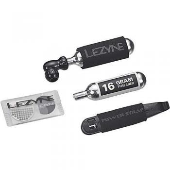 Lezyne Twin Drive CO2 Repair Kit Combo for Schrader and Presta Valves