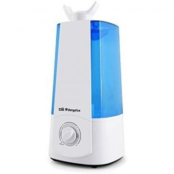 Orbegozo HU 2031 Humidificador, 3.3 L, 13 h de Autonomía, Consumo de Agua 250 ml/h, 25 W, Negro