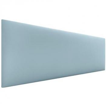 Cabecero Tapizado de Polipiel AQUALINE Liso Celeste 160cm para Camas 150/160