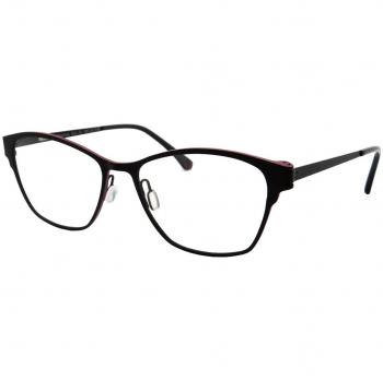 Rojasele EDMONTON C1 Armazones y Lentes Recetados para Mujer Negros