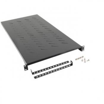 Bandeja Lanberg Fija 1U 483x900mm hasta 25kg Rack 19 Negro