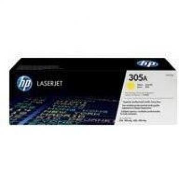 HP 305A CE412A Yellow Original LaserJet Toner Cartridge