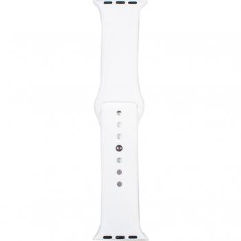 Friendly License - Correa de silicona para Apple Watch 38/40/41 mm Blanco