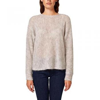 ESPRIT Collection 098eo1i015 suéter, Gris