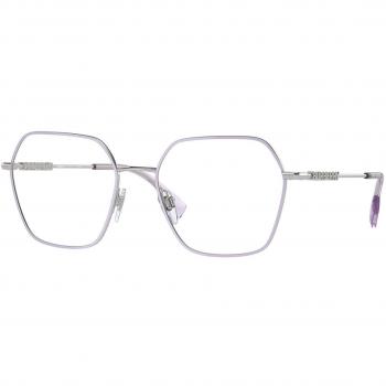 Burberry BE1381 1345 Women's Eyeglasses Purple Size 54 (Frame Only) - Blue Light Block Available