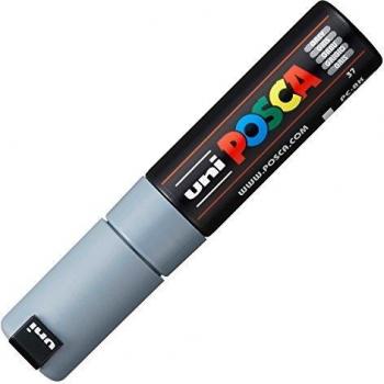 Rotulador Uni Posca PC-8K Metallic Gris Punta Gruesa Biselada