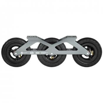 KIZER SUV 125 Ti UFS KIT - Marco de patines en línea, material de titanio, compatible con ruedas de 125 mm, sistema UFS (Universal Frame System), diseño ligero y resistente, ideal para velocidad y freestyle