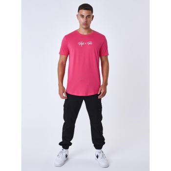 Project X Paris Basic Cotton T-Shirt in Fuchsia for Men