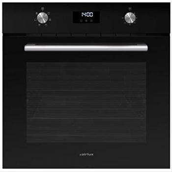 Horno de encastre multifuncional 70L A con sistema auto-limpiante, color negro - Airlux AFC106BK