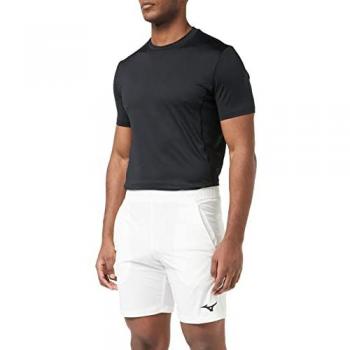 Pantalón Corto Deportivo Mizuno Flex 8 Pulgadas Blanco Hombre Talla L