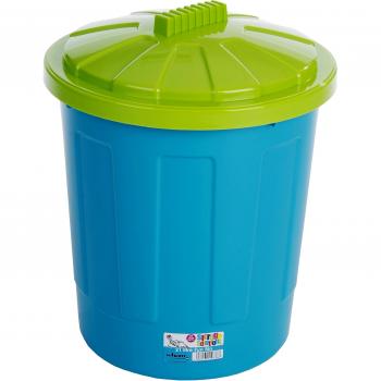 'Wham 11881 universal de contenedores FUN Bin, PP, 33,5 x 33,5 x 40 cm, blueberry/lime