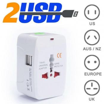Adaptador Universal de Corriente Internacional para Viaje