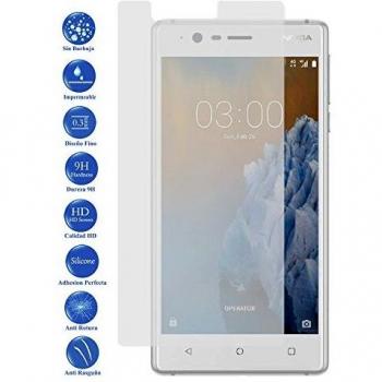 Todotumovil Protector de Pantalla Nokia 3 4G 5 de Cristal Templado Vidrio 9H para movil