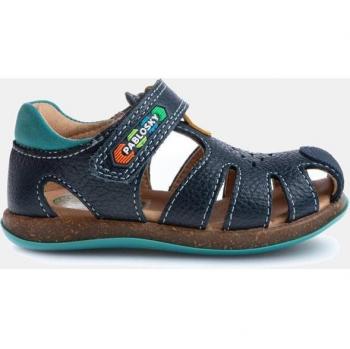 Sandalias cerradas de bebé niño en piel con cierre adherente