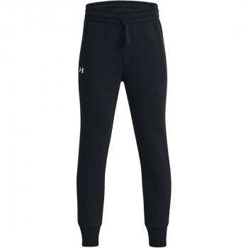 Under Armour Girls Rival Fleece Jogger, Size: Youth Extra Large (160-170CM), Colour: Black