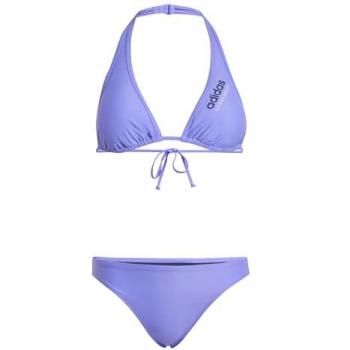 Bikini Deportivo Padded Neckholder Adidas Mujer Azul Cobalto/Negro M