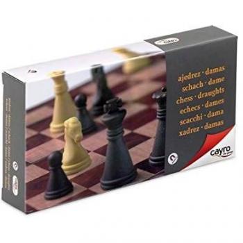 Cayro - Ajedrez-Damas, Juego magnético de Viaje