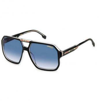 Carrera Victory Sunglasses Black Crystal/Blue Shaded, Male, Size: 60 MM