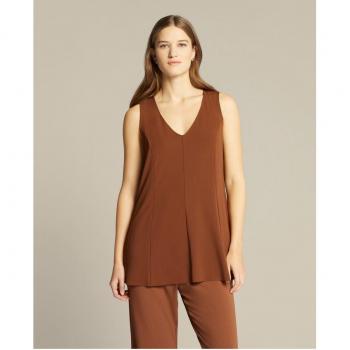 Top de mujer fluido con escote en V
