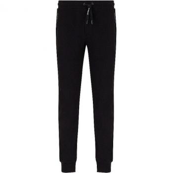 Armani Exchange Men's Black Jogger Sweatpants - Casual, Athletic, Cotton, Size XL