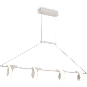 Lámpara Colgante LED Tsunami Arena Blanca 67 Cm