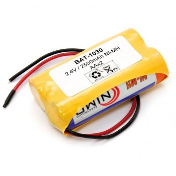 Nimo Baterías Recargables 2,4Vdc 2500ma Nimh Aax2 Medidas 28x50x14mm
