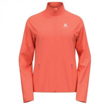 Odlo Chaqueta Essential Light para Mujer, Naranja, Talla Medium