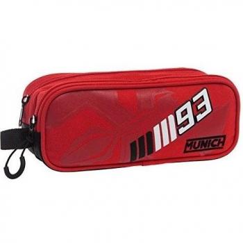 Munich Marc Marquez 93 Neceser de Viaje, 1.45 Litros, Color Rojo