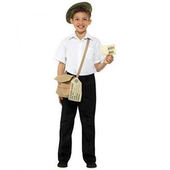 Smiffy's Smiffys Evacuee Instant Kit, color marrón, talla única 49740