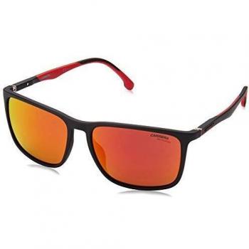 Carrera 8031/S Gafas, MT Blk Rd, 57 para Hombre