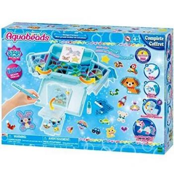 Aquabeads Design Factory - 1500 Beads in 48 Colors with Creation Tools